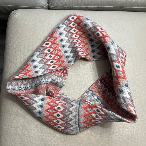 Fat Face Wool Blended Fairisle Snood - Picture 4 of 8